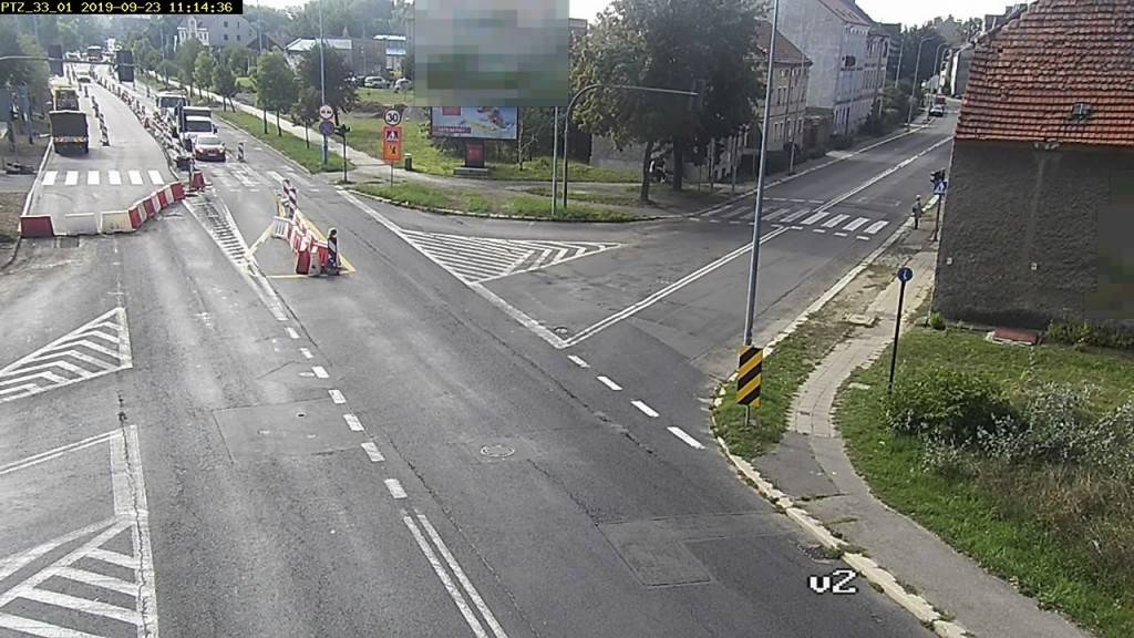 Trwają roboty drogowe na ulicy Leszczyńskiej