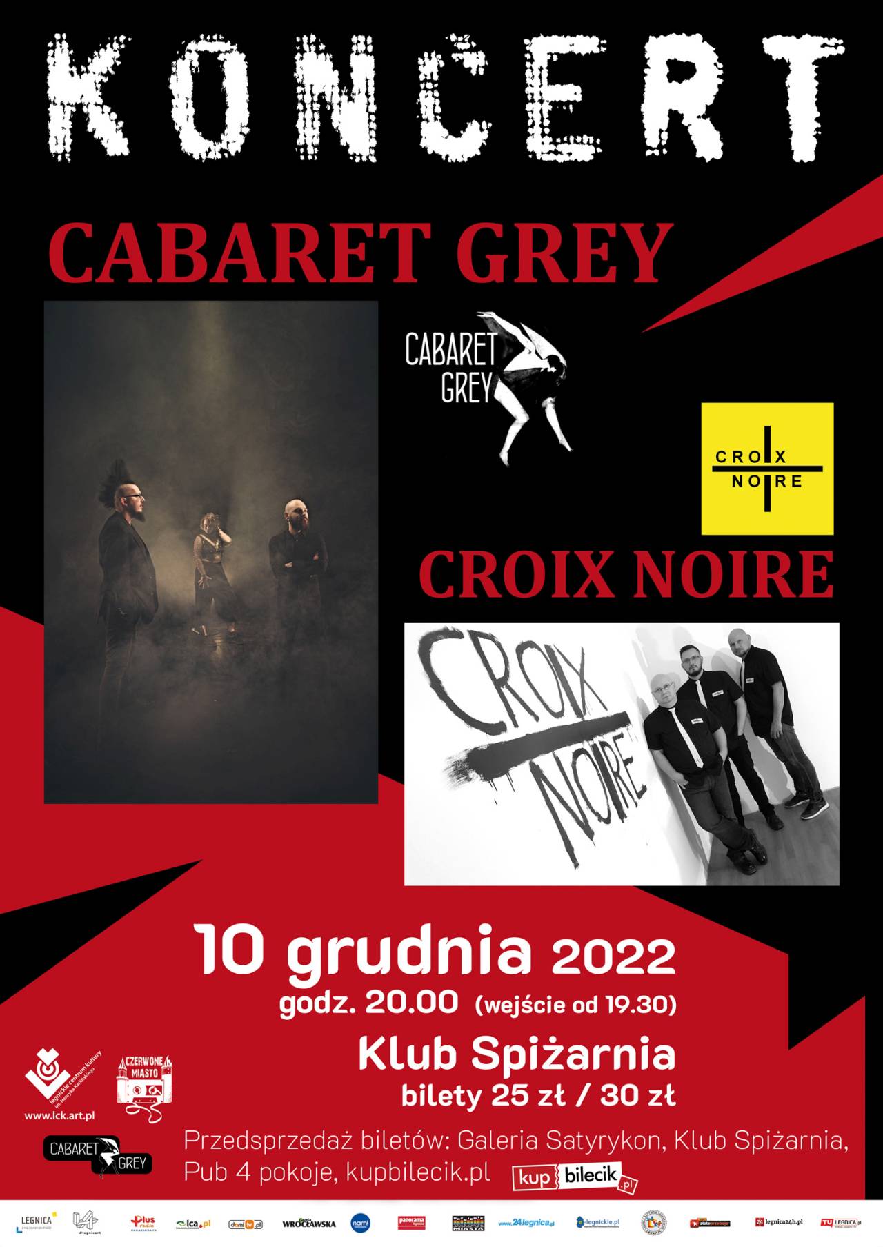 Koncert Cabaret Grey i Croix Noire