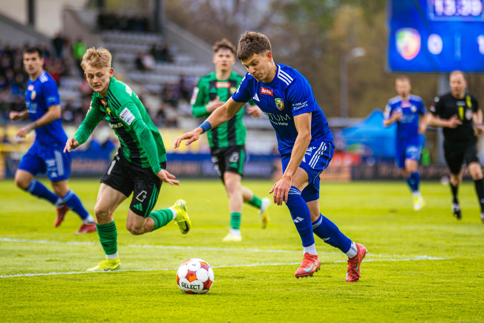 Miedź przegrywa u siebie. Górnik Łęczna wywozi komplet punktów z Legnicy